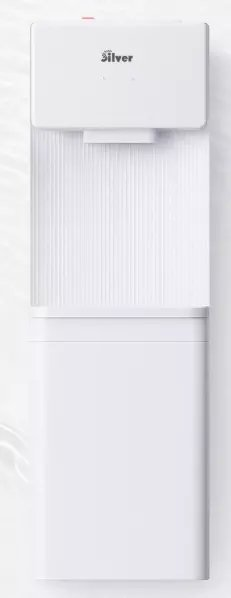 Silver Üstten Damacanalı Beyaz Su Sebili Ae-ss-03w - Silver/kumtel