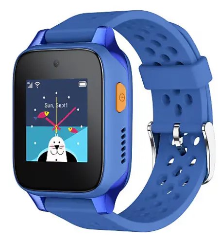 St05974_1 Tcl Akıllı Çocuk Saati Mt46X Glasier Blue - Görsel 1