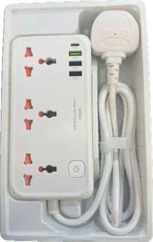 Wiwu Çok Fonksiyonlu 30w Üçlü Priz S005