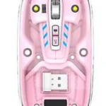 Hoco Sessiz Wireless Mouse Gm29 Pembe