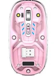 Hoco Sessiz Wireless Mouse Gm29 Pembe