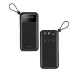 Sunix Pb-120 Dijital Göstergeli Kendinden Kablolu 10000 Mah Powerbank