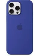 Sunix iPhone 16 Promax Silikon Kılıf Mavi