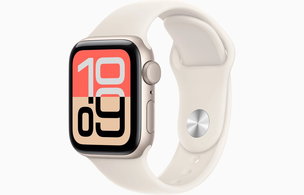 St06406_1 Apple Watch Se 3. Gen 40Mm Starlight - Görsel 1