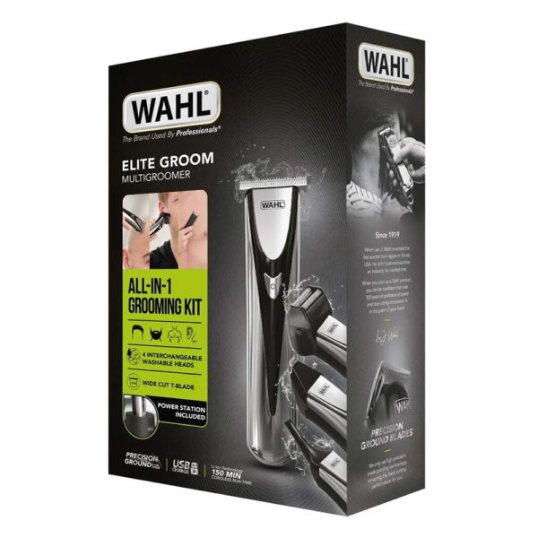 Wahl Elite Groom Gümüş Vücut/Sakal Tıraş Makinesi