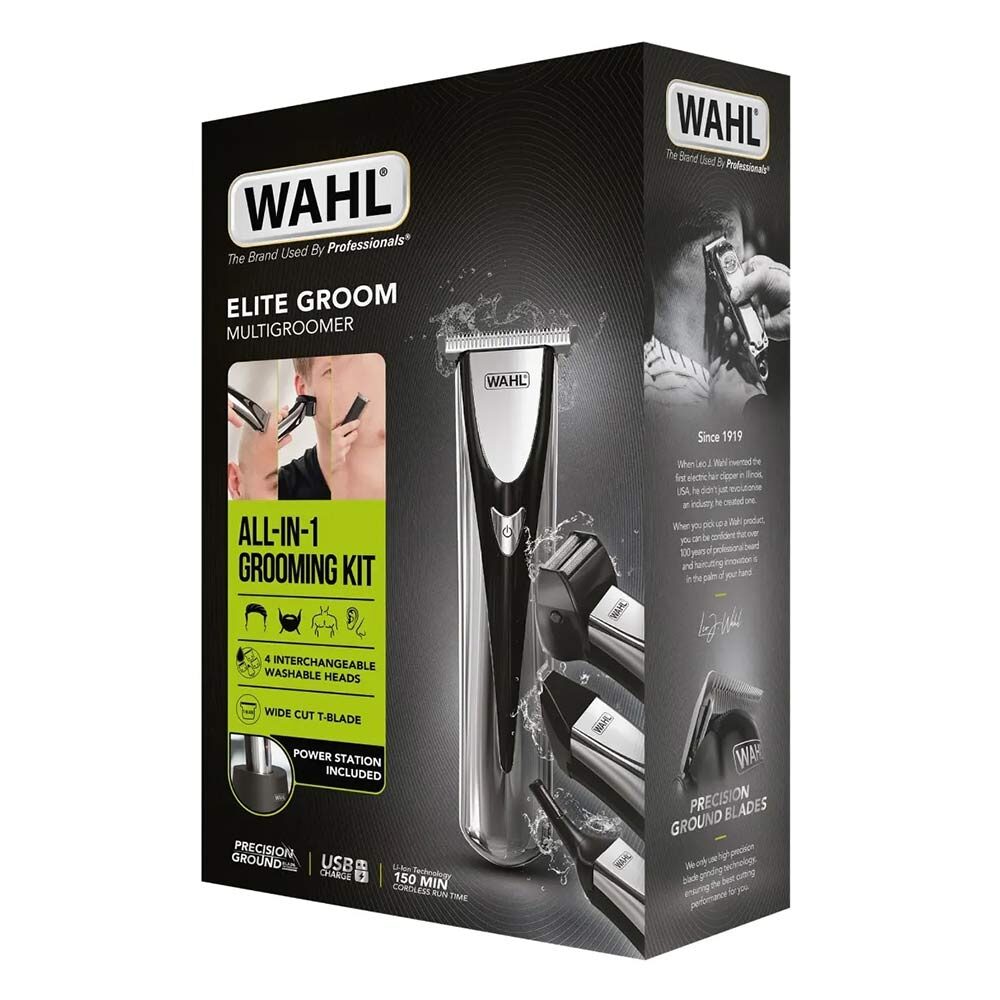 WAHL Elite Groom Gümüş Vücut/Sakal Tıraş Makinesi