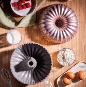 Ems Grıss Hardstone Kek Kalıbı Golden Pınk