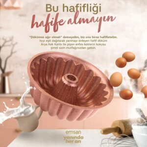 Emsan Arya Kek Kalıbı, Rose Gold