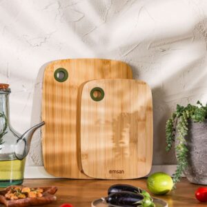 Emsan Bambu Luna 2li Kesme Tahtası