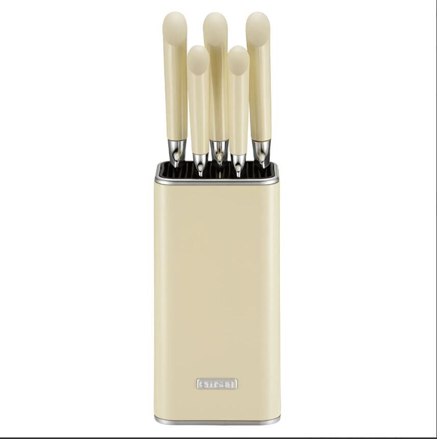 Emsan Venice 6 Parça Bıçak Seti Ekru - Emsan