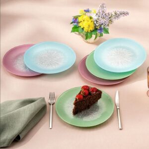 Emsan Pastel 6 Kişilik Cam Pasta Seti 21 Cm - Emsan