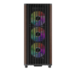 1St Player Wd5 Siyah 750W 80+ Sılver Atx 3.1 Argb 4X12Cm Fan Temperli - Görsel 4