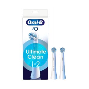 BRAUN Oral-B iO Serisi Ultimate Temizlik Diş Fırçası Başlıkları, 2 adet
