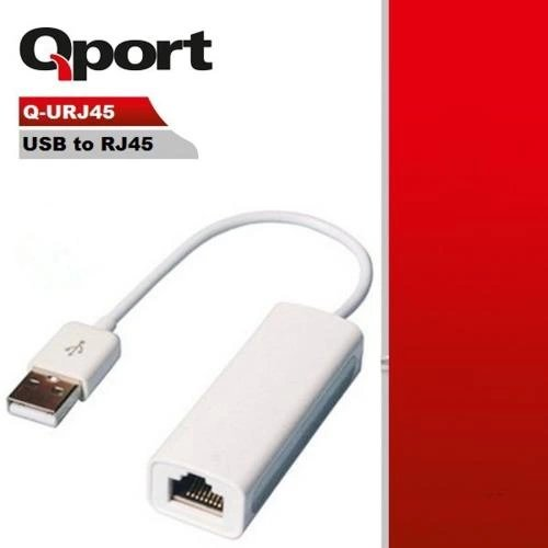 Aksesuar Qport Q-Urj45 Usb To Rj45 Cevirici KKTC