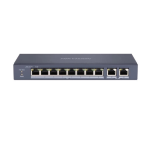 Hikvision Ds-3E0310P-E/M 8Xfe+2Xfe 65W Poe Switch Kktc
