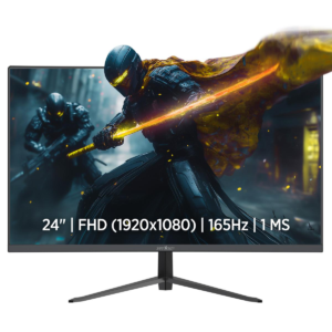 Monitör James Donkey Rion R10 24" 165Hz 1Ms Fhd Va Curved Gaming