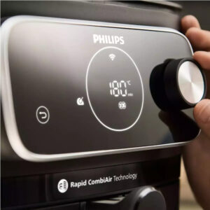 PHILIPS Combi XXL Connected HD9876/90 Siyah Hava Kızartma Makinesi