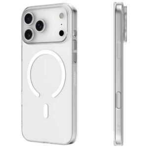 Youngkıt Mag Safe Hidden Kılıf Beyaz 17 Pro Max - Youngkıt