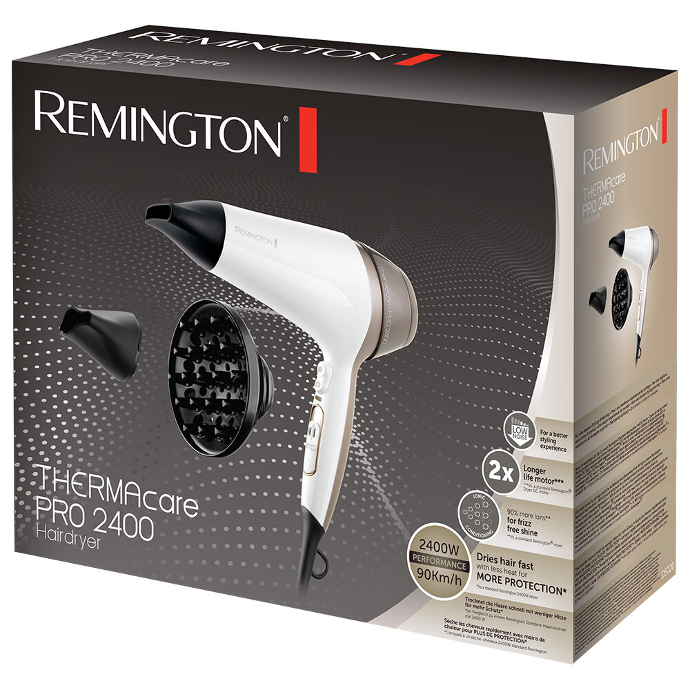 Saç Kurutma Makinesi REMINGTON Thermacare Pro 2400 D5720 beyaz