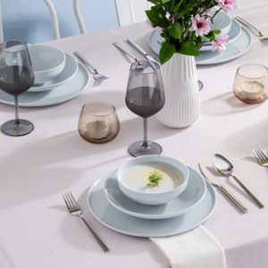 İstanbul Porselen Sara 18 Parça Ymt, Gri