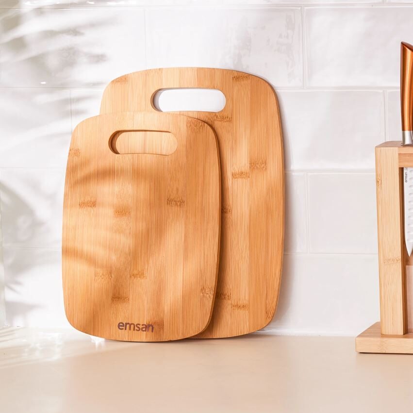 Emsan Chop 2'li Kesme Tahtası - Emsan