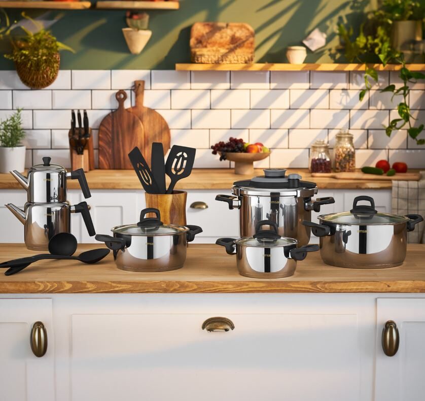 Emsan Wedding 16 Parça Çelik Çeyiz Seti