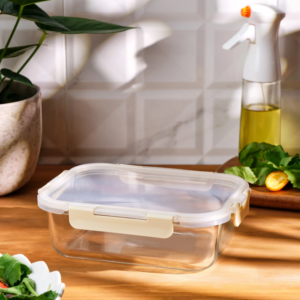 Emsan Soft 1050Ml Borosilikat Saklama Kabı