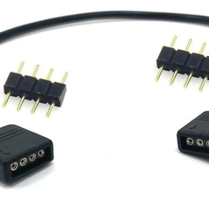 4Pin Rgb Uzatma Kablosu 30Cm (1 Dişi - 1 Dişi)