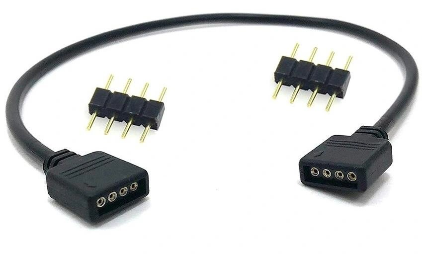 4Pin Rgb Uzatma Kablosu 30Cm (1 Dişi - 1 Dişi)