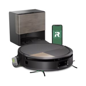 ROOMBA X185040 Max 705 Combo+ Torbasız Robotik Elektrikli Süpürge-Mop Temizleyici, Siyah