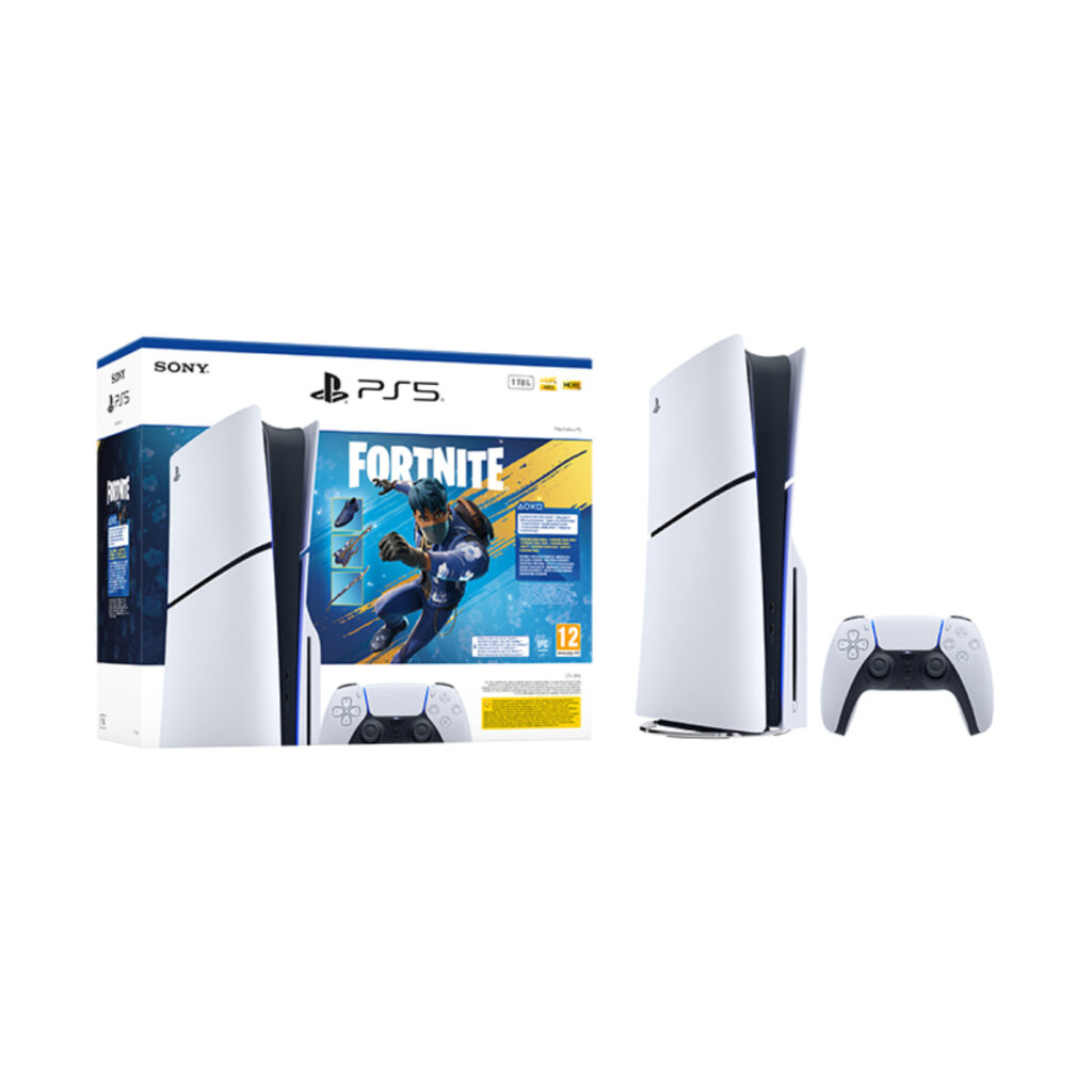 SONY PlayStation 5 Standart Sürüm E Şasesi Konsolu Fortnite Çiçek Açan Kaos ile - KKTC Bi Sipariş - Teknoloji>Bilgisayar Parçaları>Oyun Konsolu ve Aksesuarları>Konsol