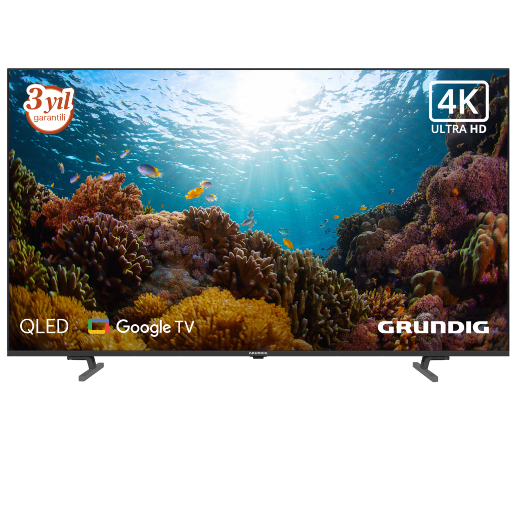75 inch Grundig Google QLed TV / 75GRD-FC4T00 (75 GJQ 9200) - Grundig