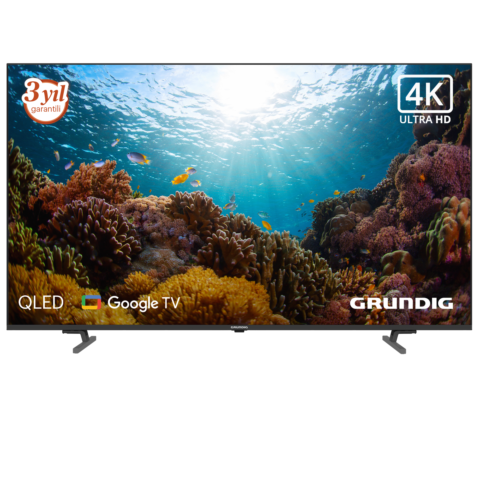 75-Inch-Grundig-Google-Qled-Tv-65Grd-F-A586E4 75 Inch Grundig Google Qled Tv / 75Grd-Fc4T00 (75 Gjq 9200) - Görsel 1