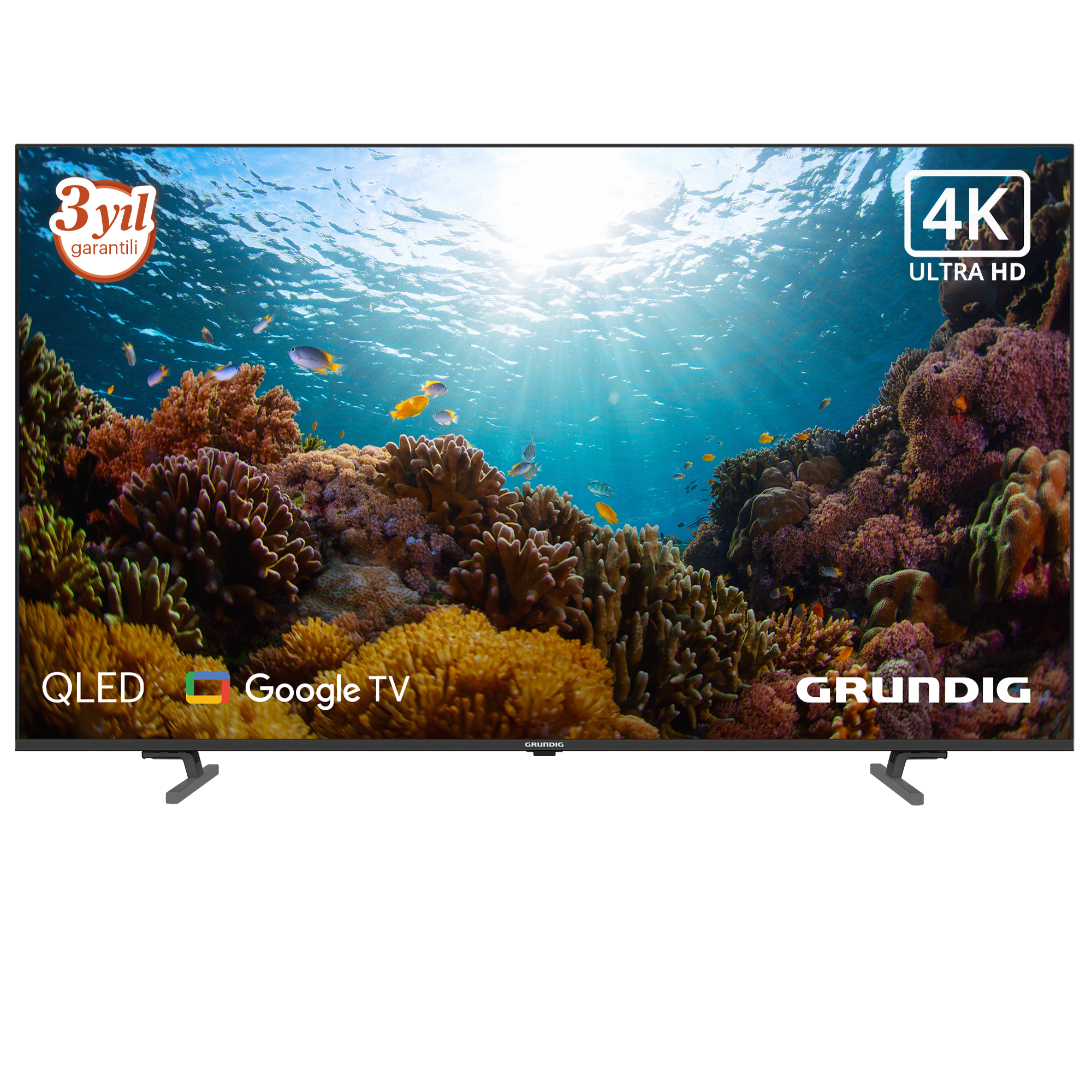 75-Inch-Grundig-Google-Qled-Tv-65Grd-F-Ab7B0 65 Inch Grundig Google Qled Tv / 65Grd-Fc3T00 (65 Gjq 9200) - Görsel 1