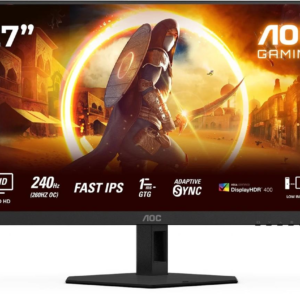 Aoc 27" Q27G4Zr 0.3Ms 260Hz Hdmi,Displayport Fast Ips 2K Gaming