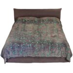 Çift Kişilik Yatak İçin KANGURU Glow Takımyıldızları Battaniye 230x230 cm 1164