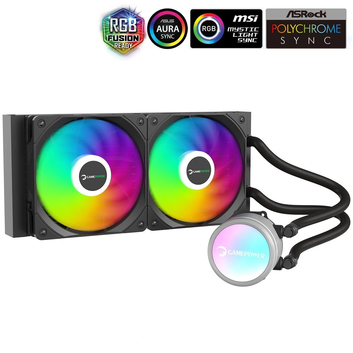 Gamepower Skadi V2 240 Argb Sıvı Soğutma Kktc Gamepower Skadi V2 240 Argb Sıvı Soğutma Kktc