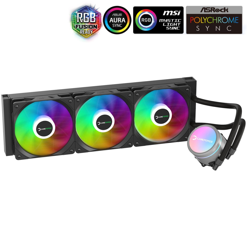 Gamepower Skadi V2 360 Argb Sıvı Soğutma KKTC