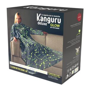 KANGURU Glow Takımyıldızları 140x180 cm 1154 Kollu Battaniye