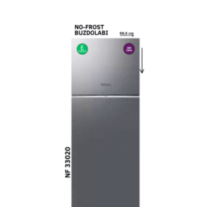 Regal NF 33020 SİLVER BUZDOLABI NO-FROST