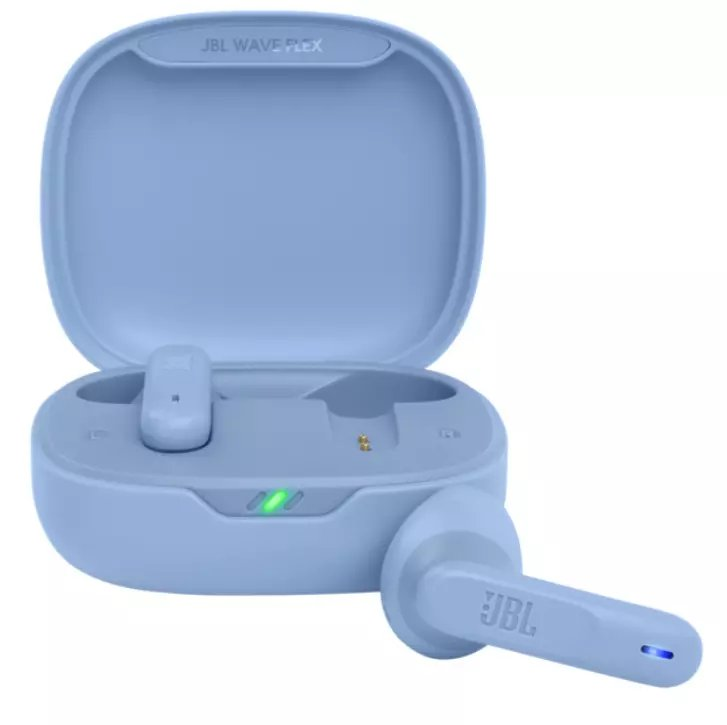 Jbl Wave Flex Bluethooth Earphones Blue - Jbl