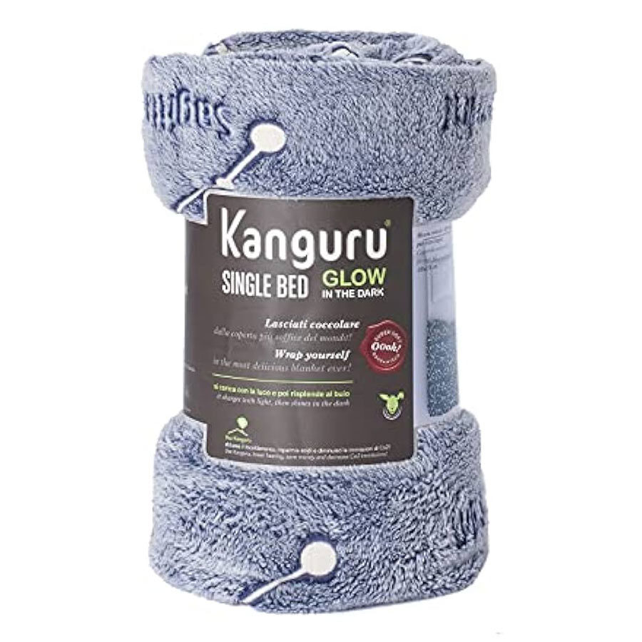 Tek Kişilik Yatak İçin Kanguru Glow Takımyıldızlar Battaniyesi 130X230Cm 1163