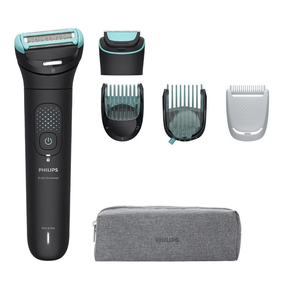 Tıraş Makinesi/Tıraş Makası PHILIPS Bodygroomer Serisi 7000 BG7470/15 siyah/mavi