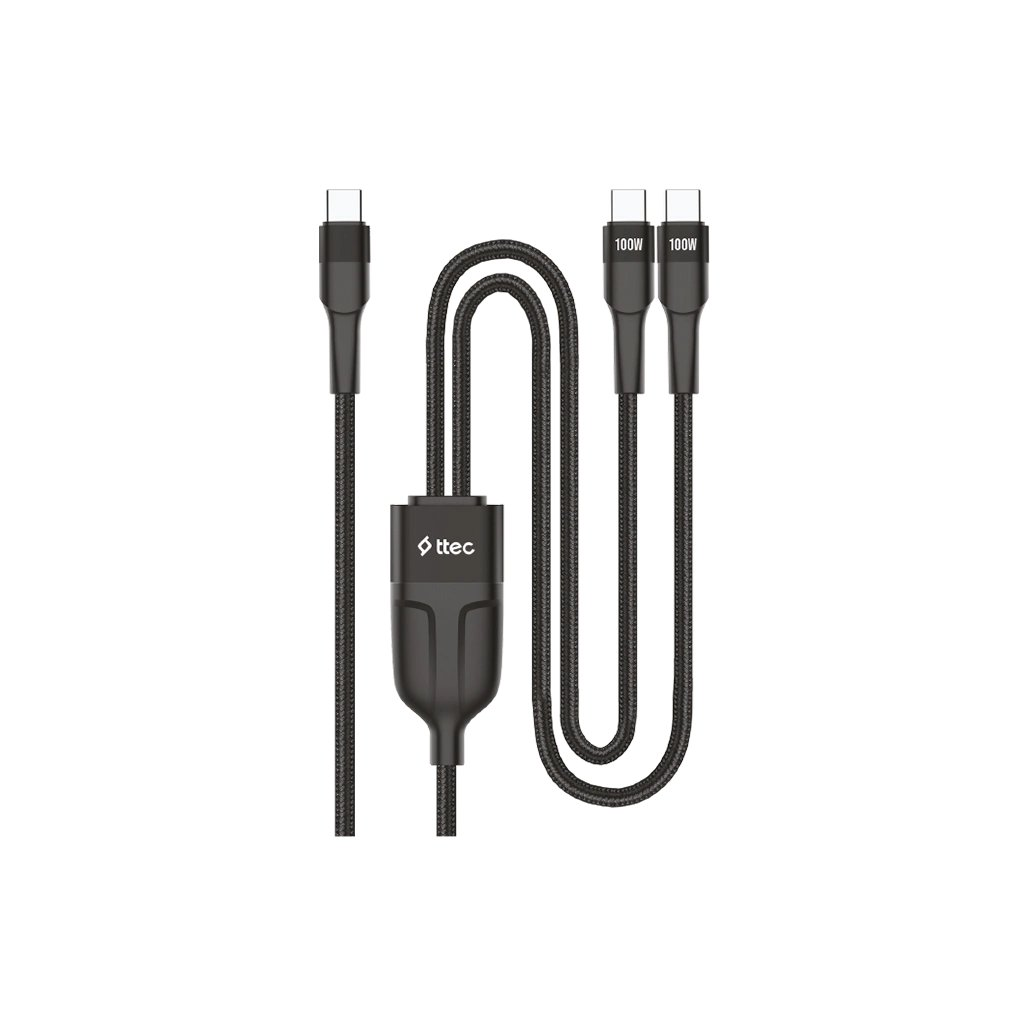 Ttec 2Dk55S Usb-C To Usb-C Alumicable Duo 100W KKTC