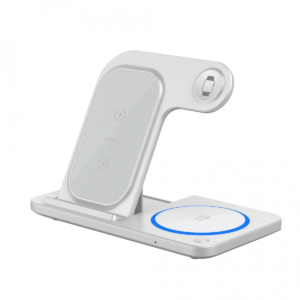 Wiwu Wi-W020 3İn1 Wireless Charger Foldable Magnetic Kktc