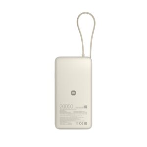 Xiaomi 67W Power Bank 20000mAh (Entegre Kablo) Tan