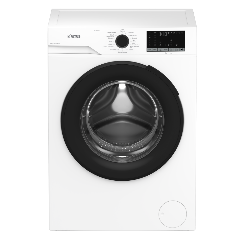 AL CM 81050 Altus 8 Kg Inverter Motor Beyaz Çamaşır Makinesi