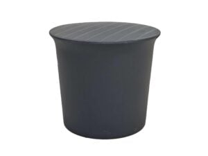 Bistro Rattan Wood Sandıklı Sehpa Antrasit
