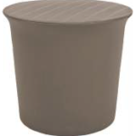 Bistro Rattan Wood Sandıklı Sehpa Capuccino