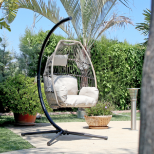 Garden Times Toscana Tek Kişilik Rattan Salıncak - Garden Times